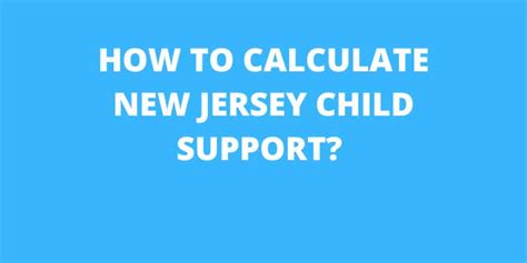 About half the U. . Nj child support cola rates 2021
